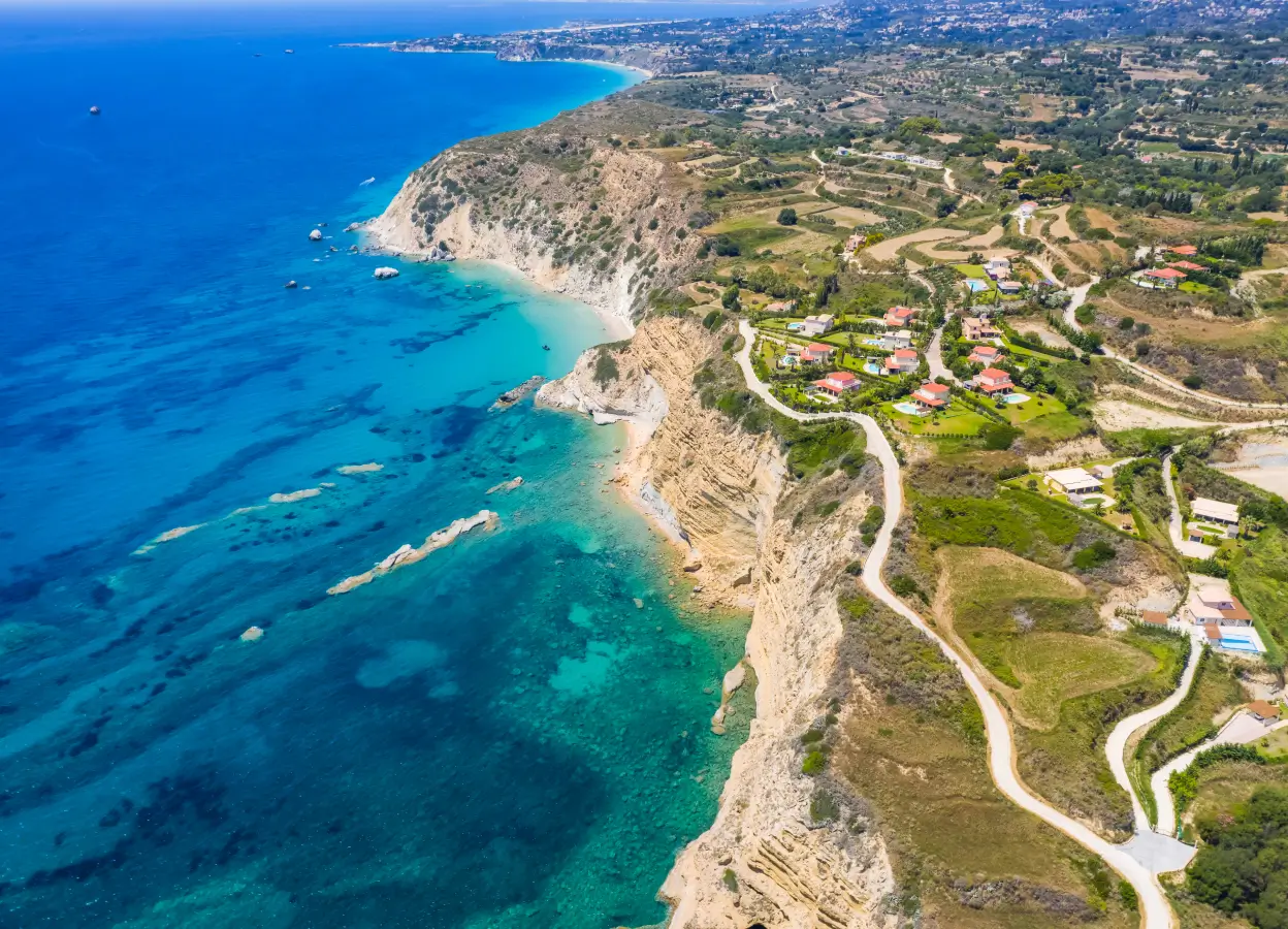 Mobile notary Palos Verdes CA - coastal cliffs and ocean view